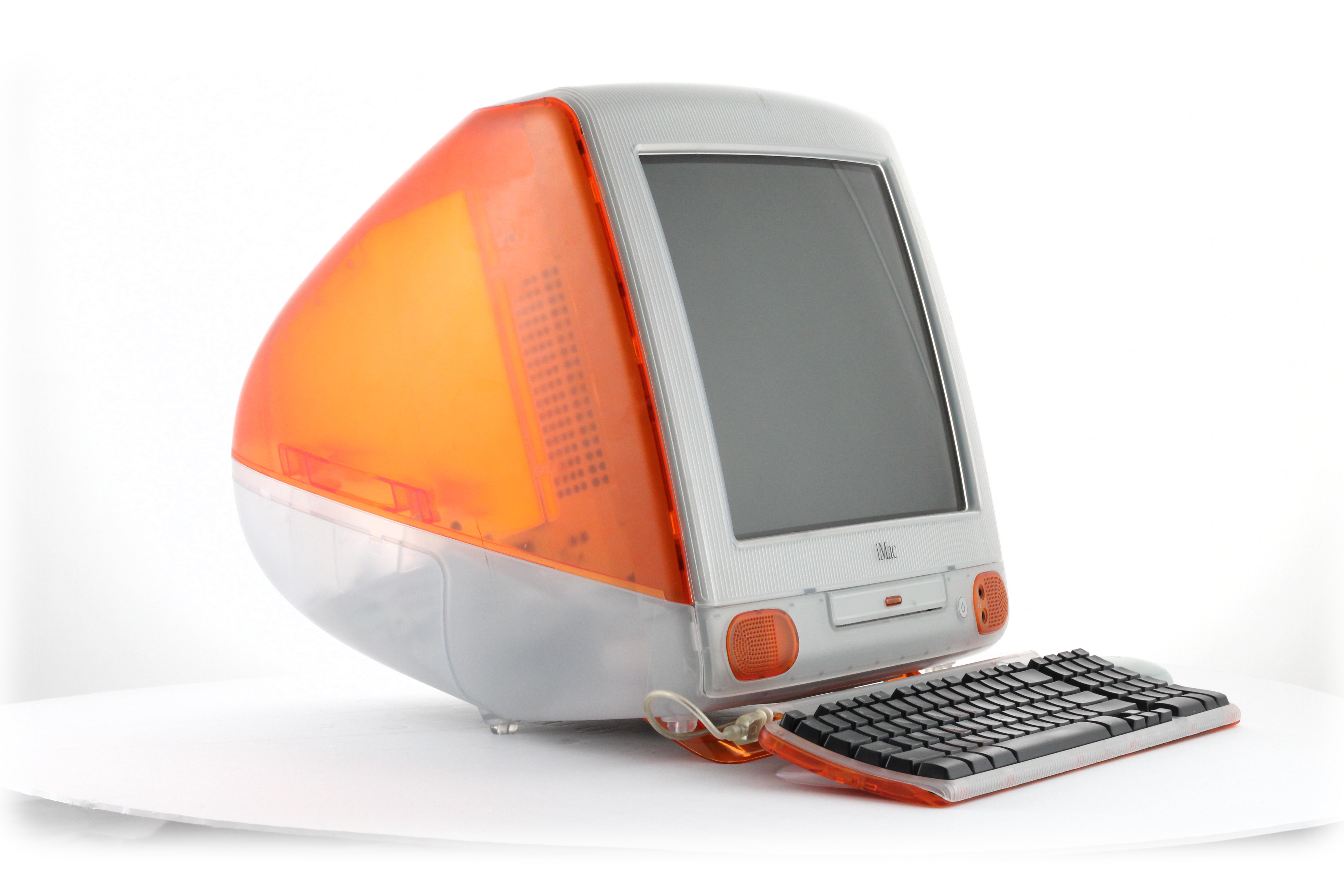 Apple 初代iMac G3 M4984 スケルトンブルー キーボード マウス 『5年 