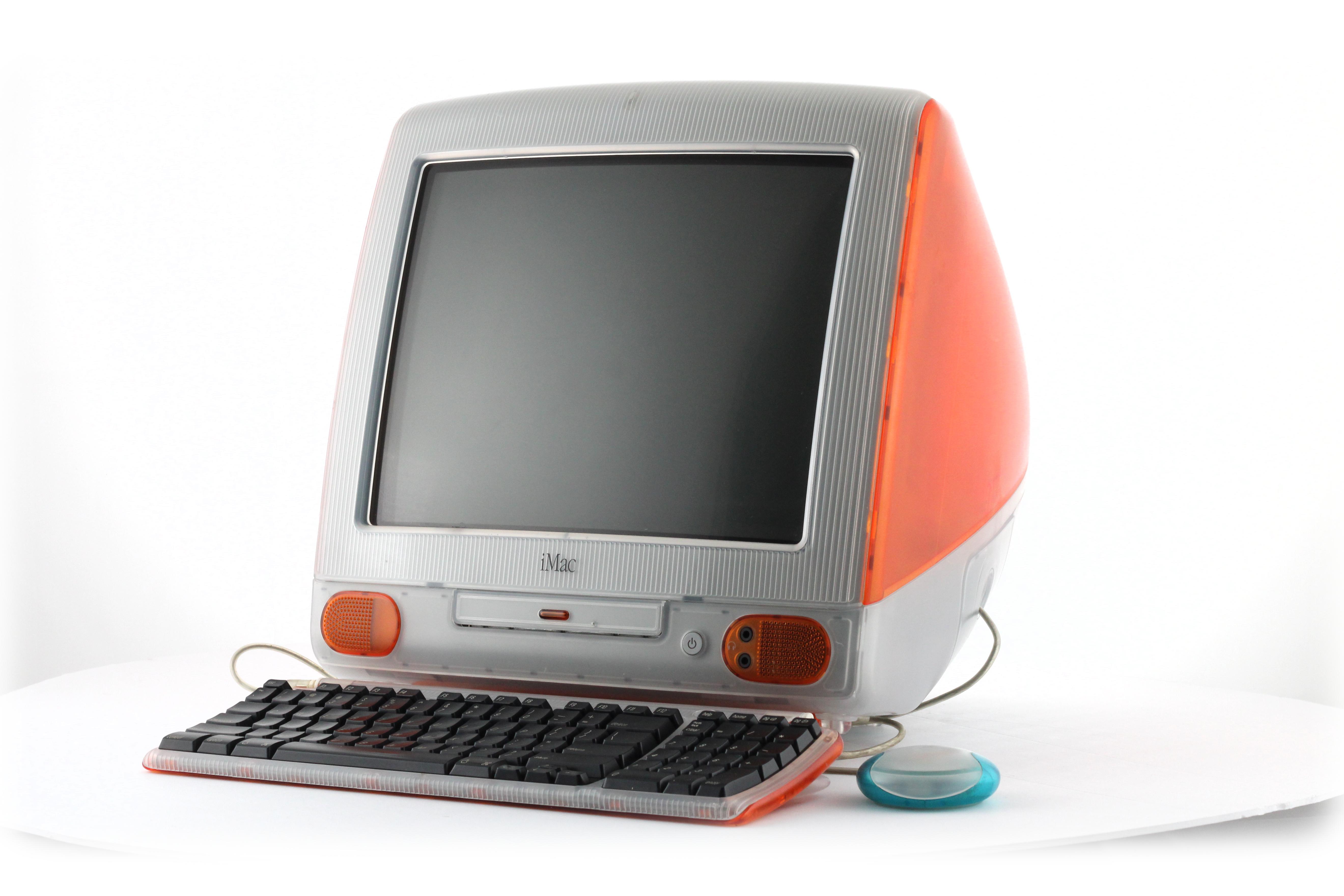 【ジャンク】iMac G3 グレープ　マウス　セット Yahoo!オークション - 「imac g3 ジャンク」の落札相場・落札価格