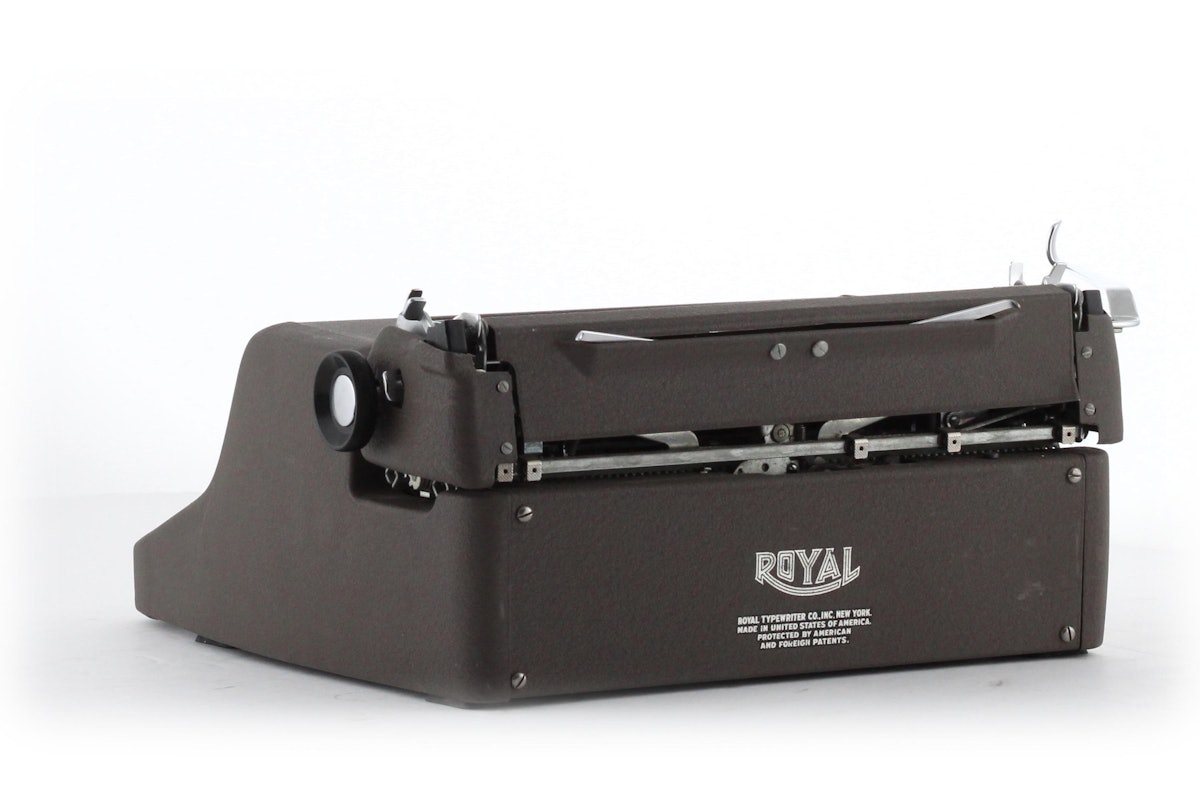 Royal Quiet Deluxe Portable Typewriter