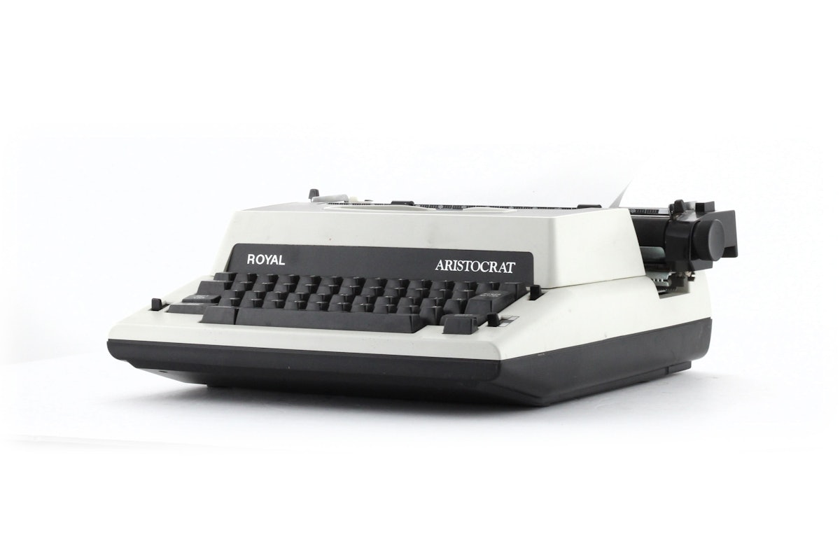 Royal Aristocrat Electric Portable Typewriter