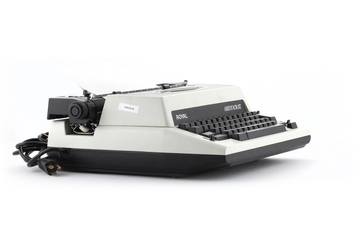 Royal Aristocrat Electric Portable Typewriter