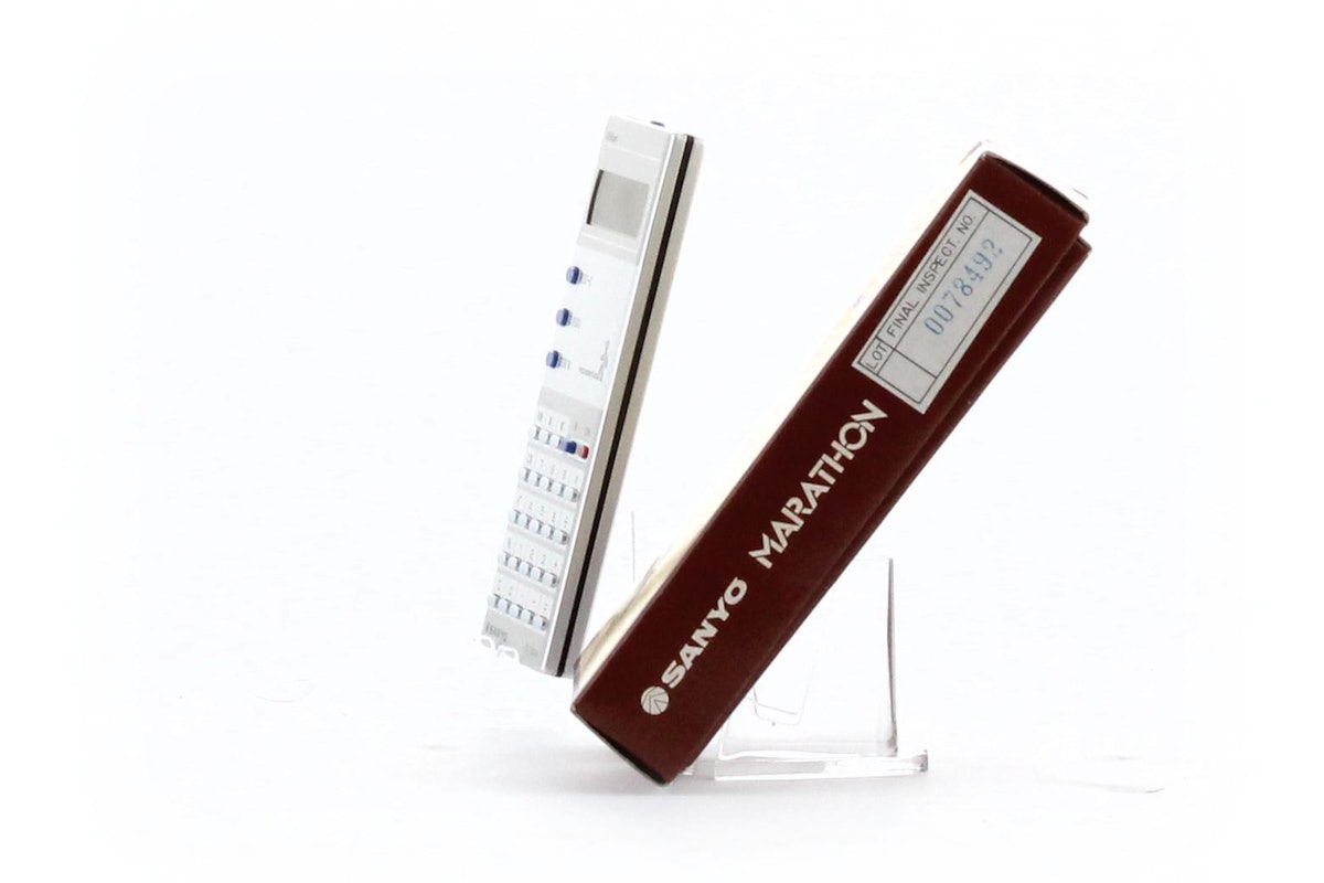 Sanyo Marathon: Calculator with Jogging Meter/ Pedometer