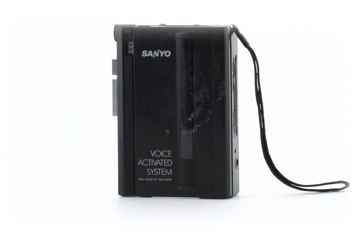 Sanyo Mini Cassette recorder