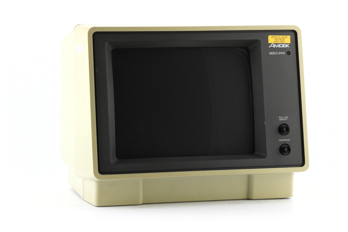 Amdek Video-310A monitor