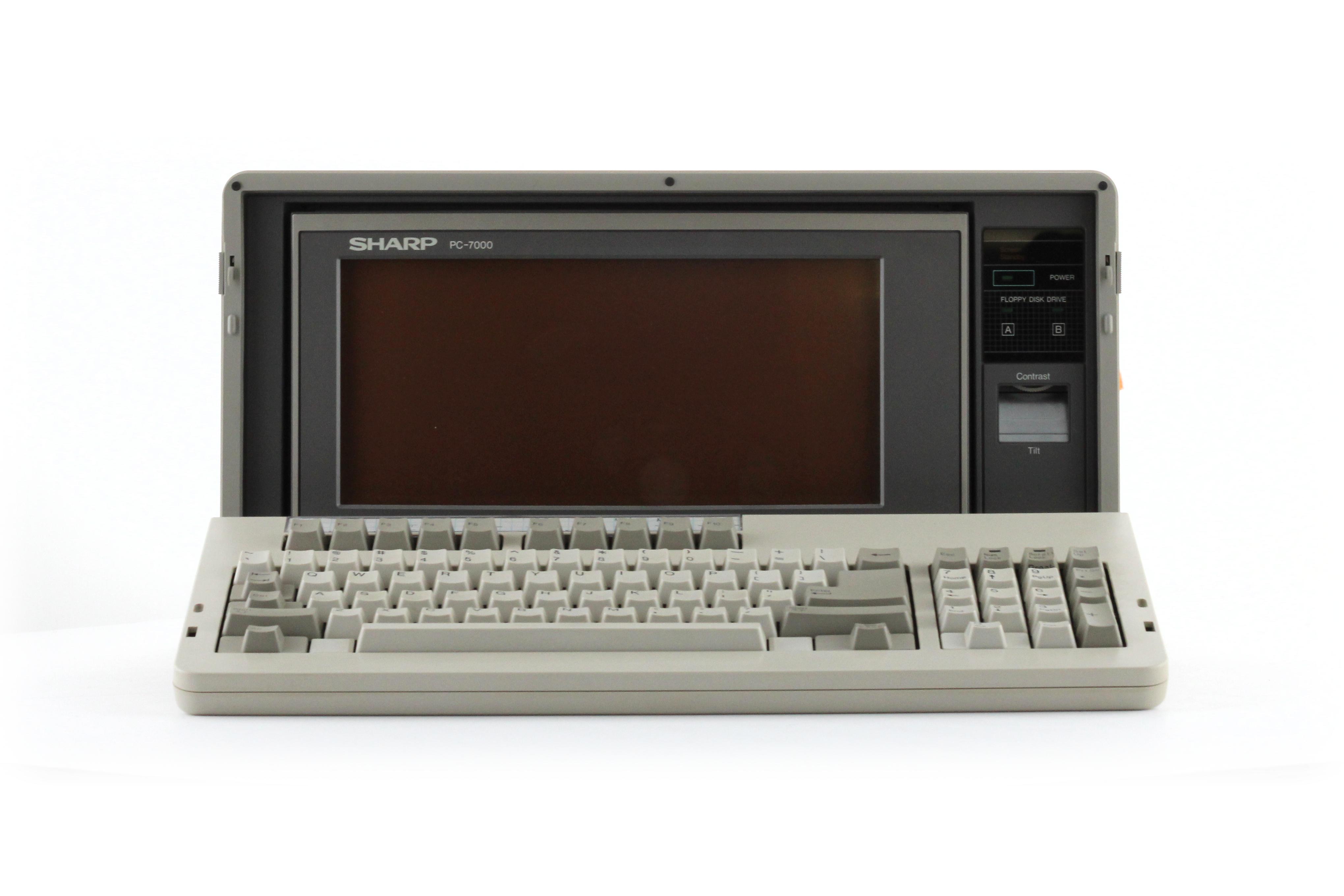 SHARP　PERSONAL　COMPUTER　PC-7000 稀少！ Sharp PC-7000 - YouTube