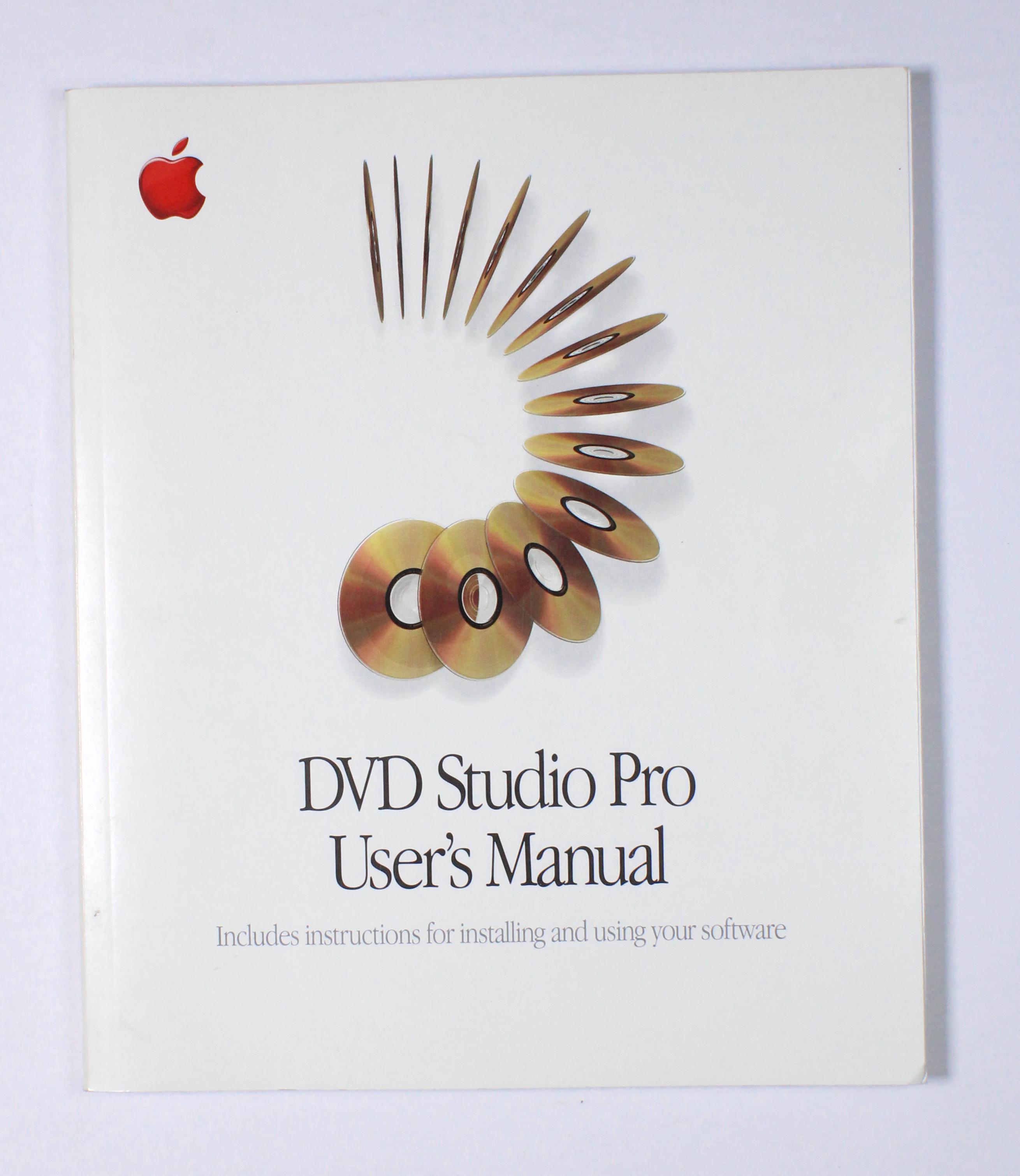 dvd studio pro マニュアル