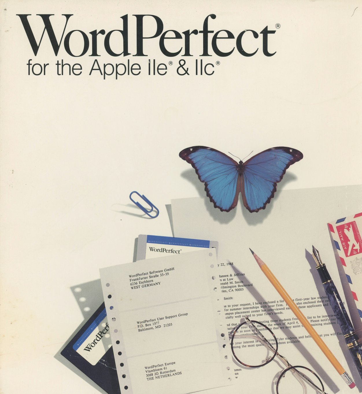 WordPerfect for the Apple IIe and IIc