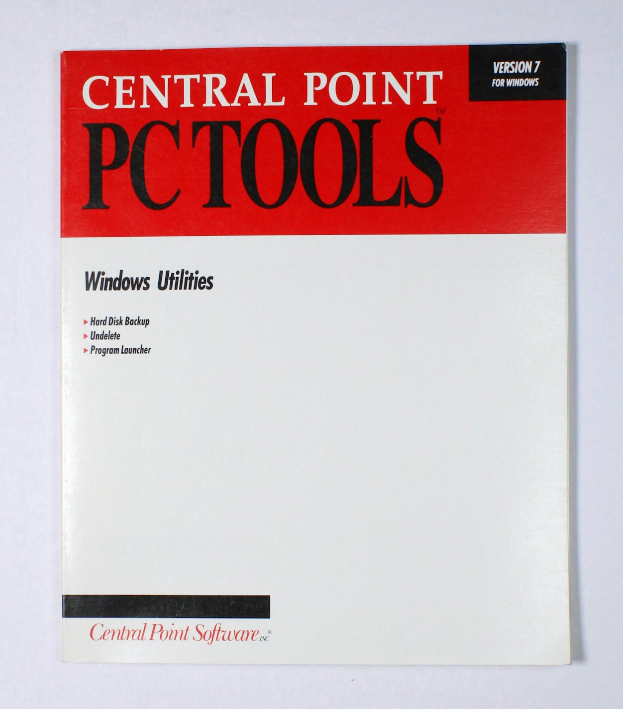 Central Point PC Tools: Windows Utilities