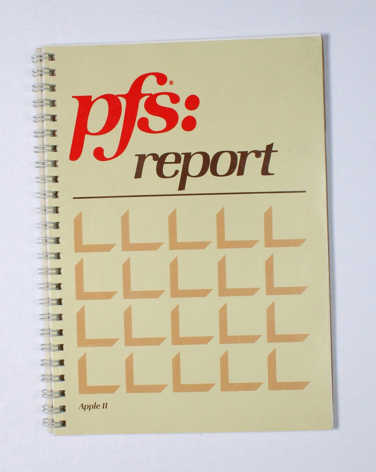 PFS: Report User's Manual for Apple II