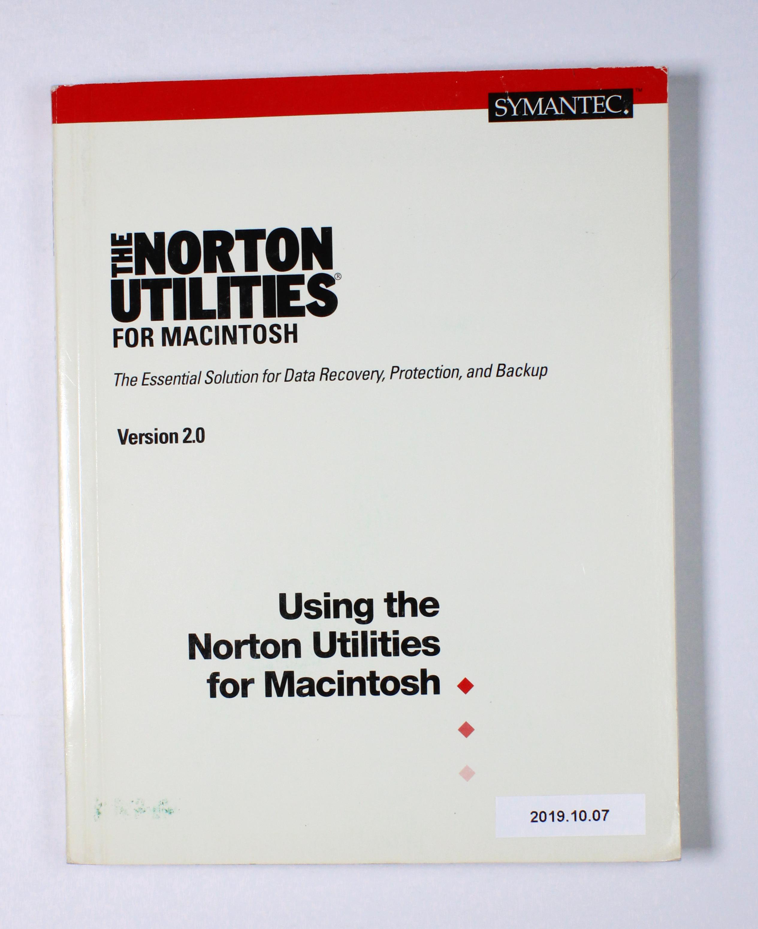 norton utilities macintosh