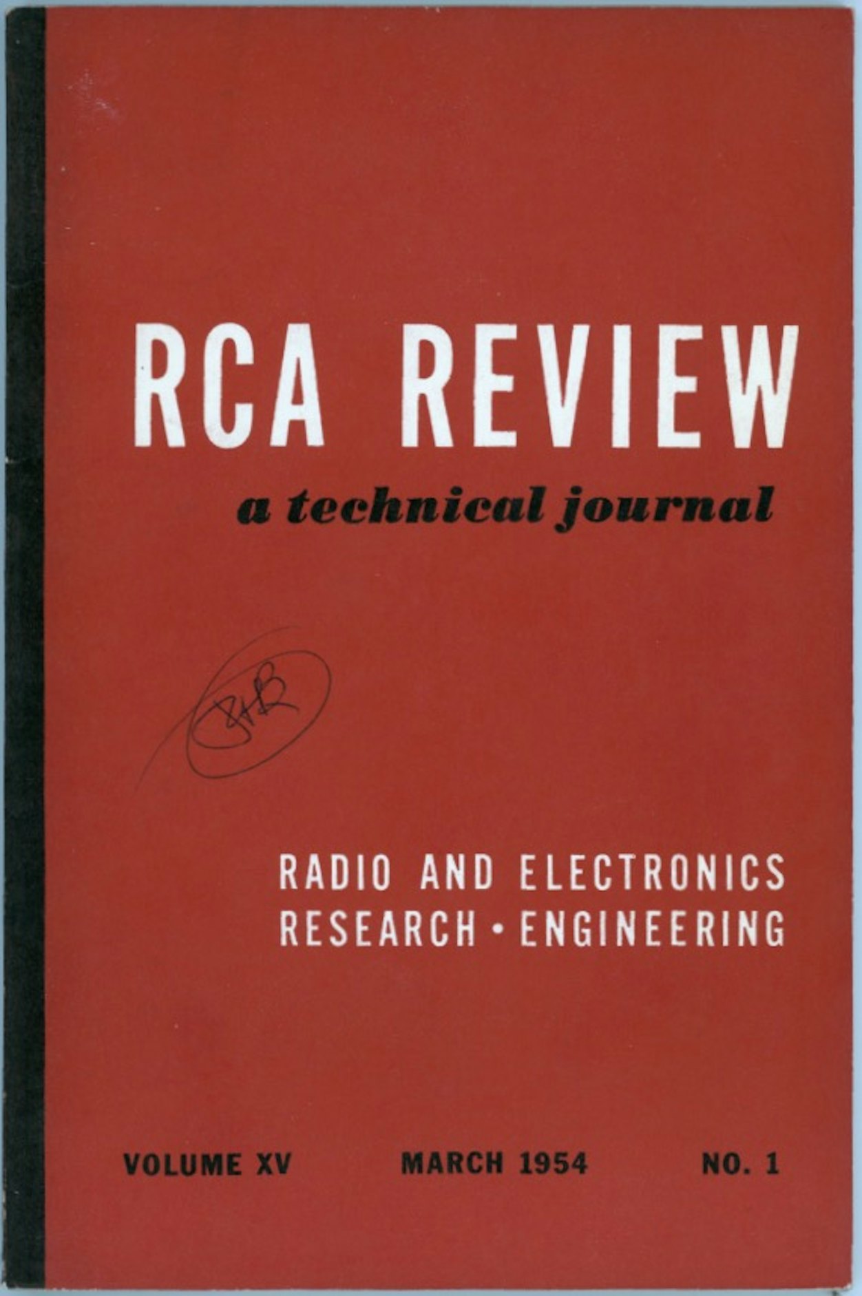 RCA Review: A technical journal